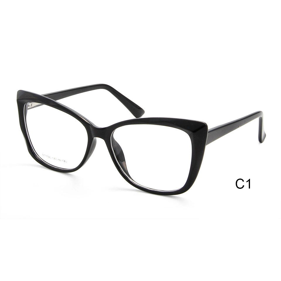 Cat Eye Optical Glasses Frame Women Fashion Diamond Eyeglasses Frame Prescription Myopia Glass Ladies Trend Eyewear Spring Hinge