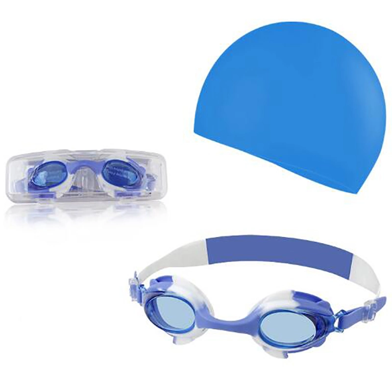 Multi-Color Kids Silicon Swim Goggles Customized Anti Fog PC Lens Myopia Children Junior Swimming Glasses Waterproof Eye Protection