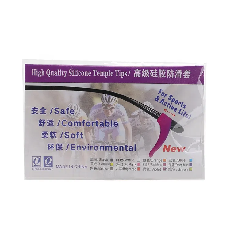 Ganchos de orelha com ponta para óculos, acessórios para óculos