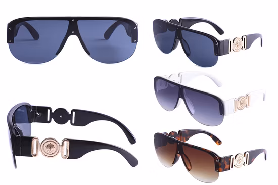 Lente Cr39 para homens e mulheres óculos de acetato de moda produtos prontos óculos de sol personalizados de alta qualidade