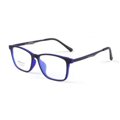 Quadro Titanium de borracha fácil ocasional do monóculo dos óculos dos vidros óticos do OEM