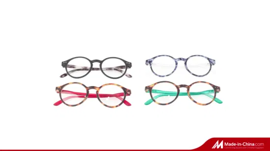 Óculos de leitura ópticos personalizados unissex da moda para PC com impressão Demi Top